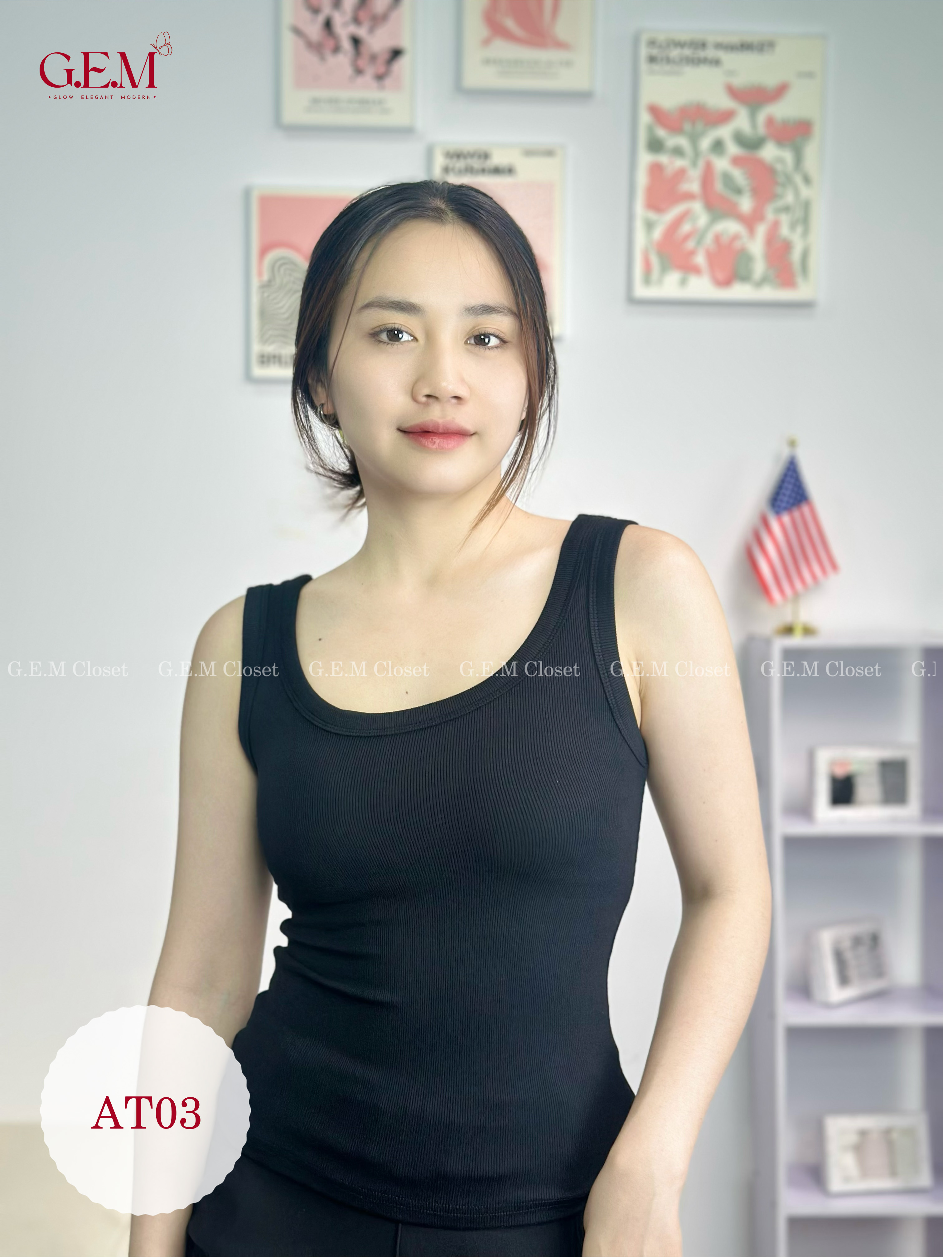Quần jean ống loe cạp cao