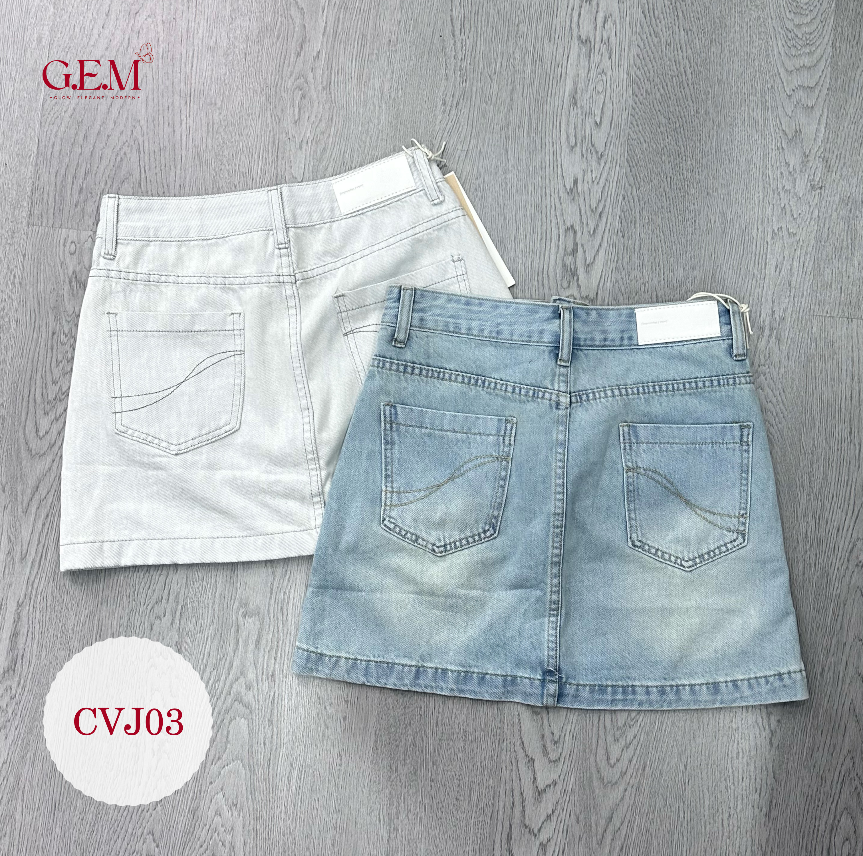 Quần jean ống loe cạp cao